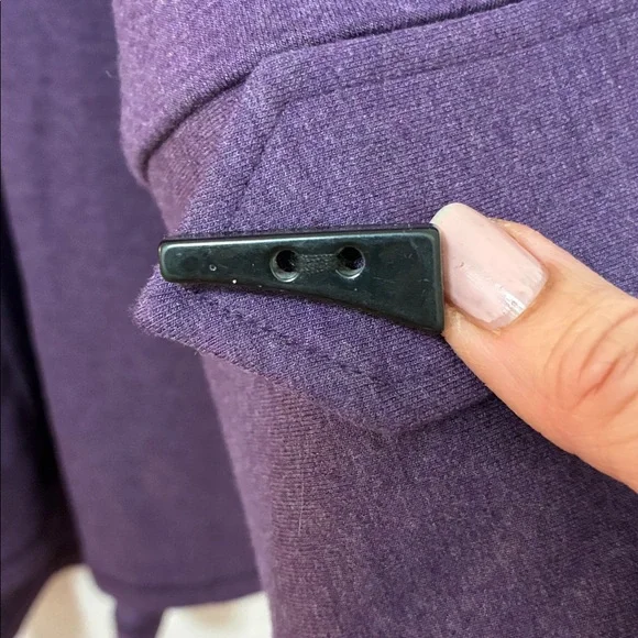 Soft Surroundings Purple Topper - Picture 6 of 11